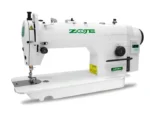 Máquina de costura reta industrial direct drive com parada de agulha